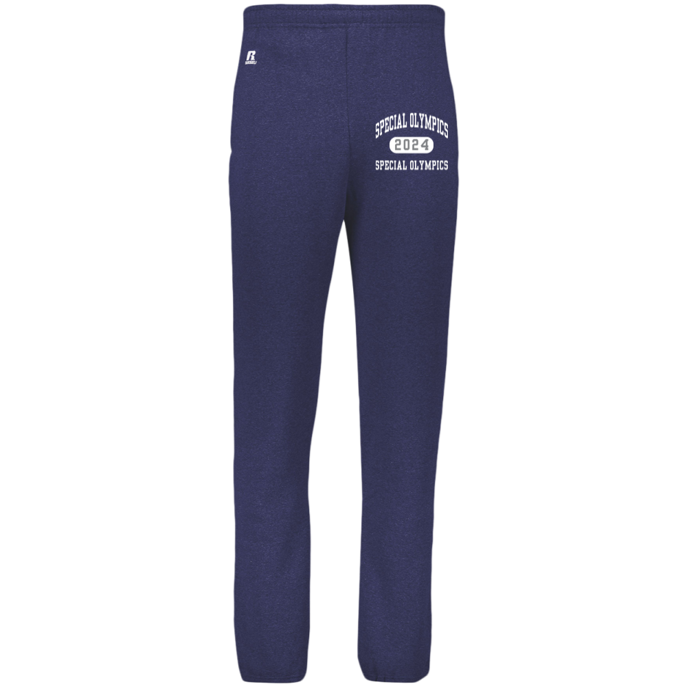 Custom Russell Athletic Dri Power Open Bottom Sweatpants - Design